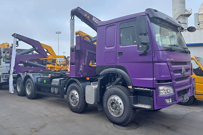 XCMG 37 Ton Container Side Lifter Truck for Sale in Kiribati - Containertransporter/ Wissellaadbak vrachtwagen: afbeelding 5 XCMG 37 Ton Container Side Lifter Truck for Sale in Kiribati - Containertransporter/ Wissellaadbak vrachtwagen: afbeelding 5