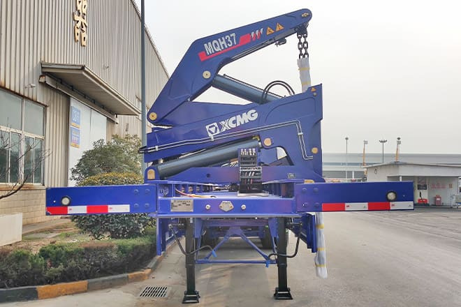 XCMG 40 Ft Container Side Loader Trailer for Sale in Papua New Guinea - Containertransporter/ Wissellaadbak oplegger: afbeelding 4 XCMG 40 Ft Container Side Loader Trailer for Sale in Papua New Guinea - Containertransporter/ Wissellaadbak oplegger: afbeelding 4