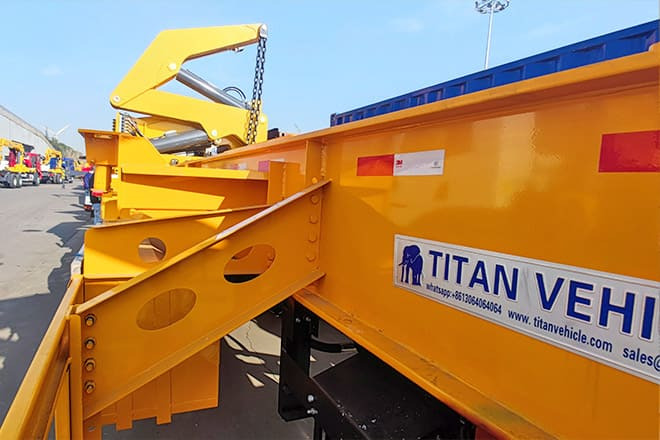 XCMG 40 Ton Sidelifter Container Trailer for Sale in Guyana - Containertransporter/ Wissellaadbak oplegger: afbeelding 2 XCMG 40 Ton Sidelifter Container Trailer for Sale in Guyana - Containertransporter/ Wissellaadbak oplegger: afbeelding 2