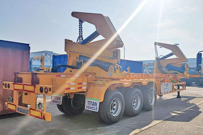 XCMG 40 Ton Sidelifter Container Trailer for Sale in Guyana - Containertransporter/ Wissellaadbak oplegger: afbeelding 3 XCMG 40 Ton Sidelifter Container Trailer for Sale in Guyana - Containertransporter/ Wissellaadbak oplegger: afbeelding 3