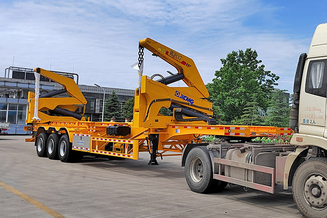XCMG 40T Container Side Lift Trailer for Sale in Tanzania - Containertransporter/ Wissellaadbak oplegger: afbeelding 3 XCMG 40T Container Side Lift Trailer for Sale in Tanzania - Containertransporter/ Wissellaadbak oplegger: afbeelding 3