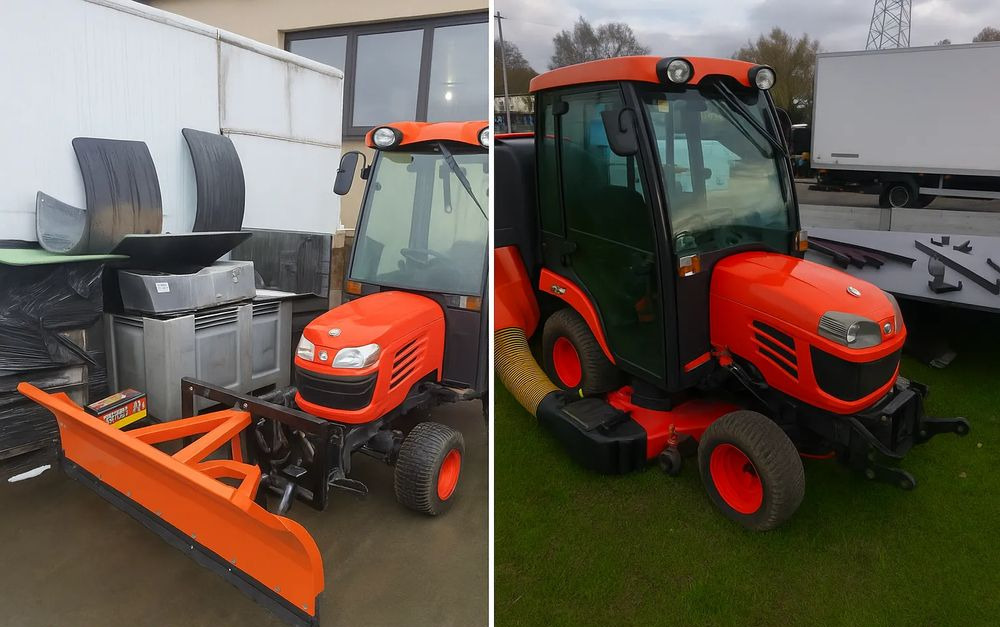 Kubota BX350 4x4 Traktorek komunalny kosiarka pług piaskarka pełen osprzęt - Gemeentelijke tractor: afbeelding 3 Kubota BX350 4x4 Traktorek komunalny kosiarka pług piaskarka pełen osprzęt - Gemeentelijke tractor: afbeelding 3