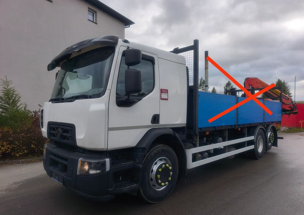 Renault D 26.320 6x2 podwozie do zabudowy - Chassis vrachtwagen: afbeelding 1 Renault D 26.320 6x2 podwozie do zabudowy - Chassis vrachtwagen: afbeelding 1