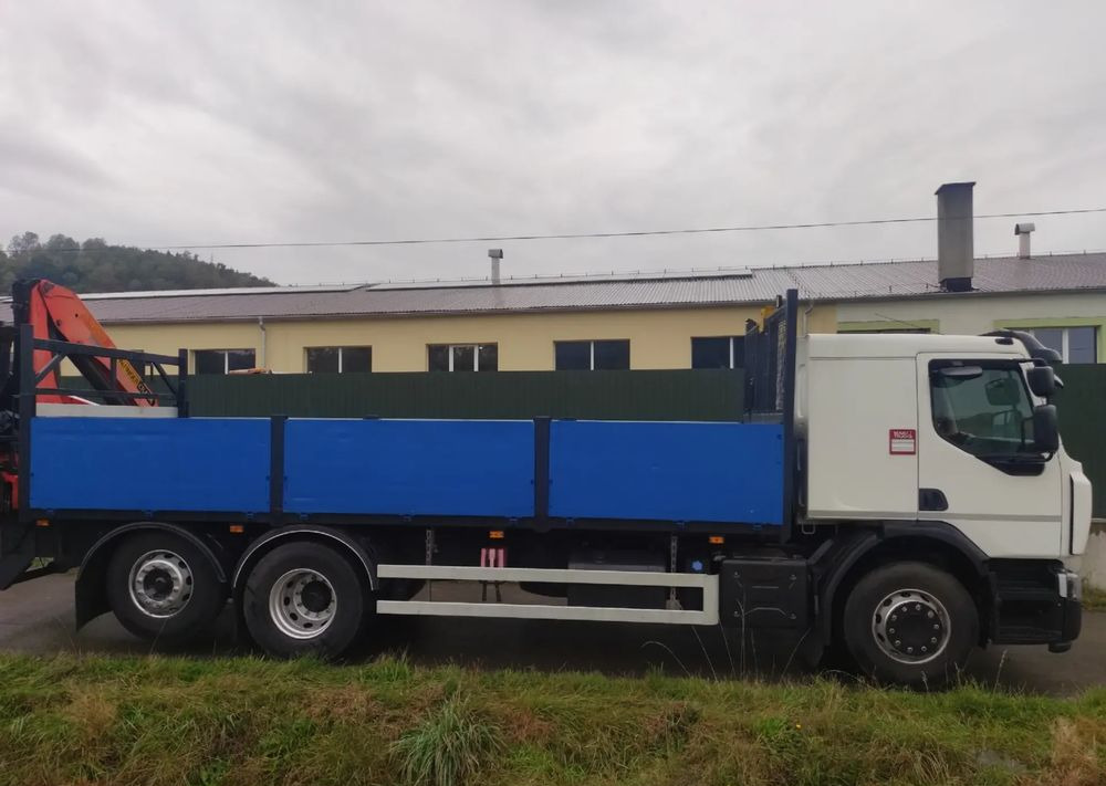 Kraanwagen, Vrachtwagen met open laadbak Renault Gama D 26.320 skrzynia hds palfinger PK15500: afbeelding 6