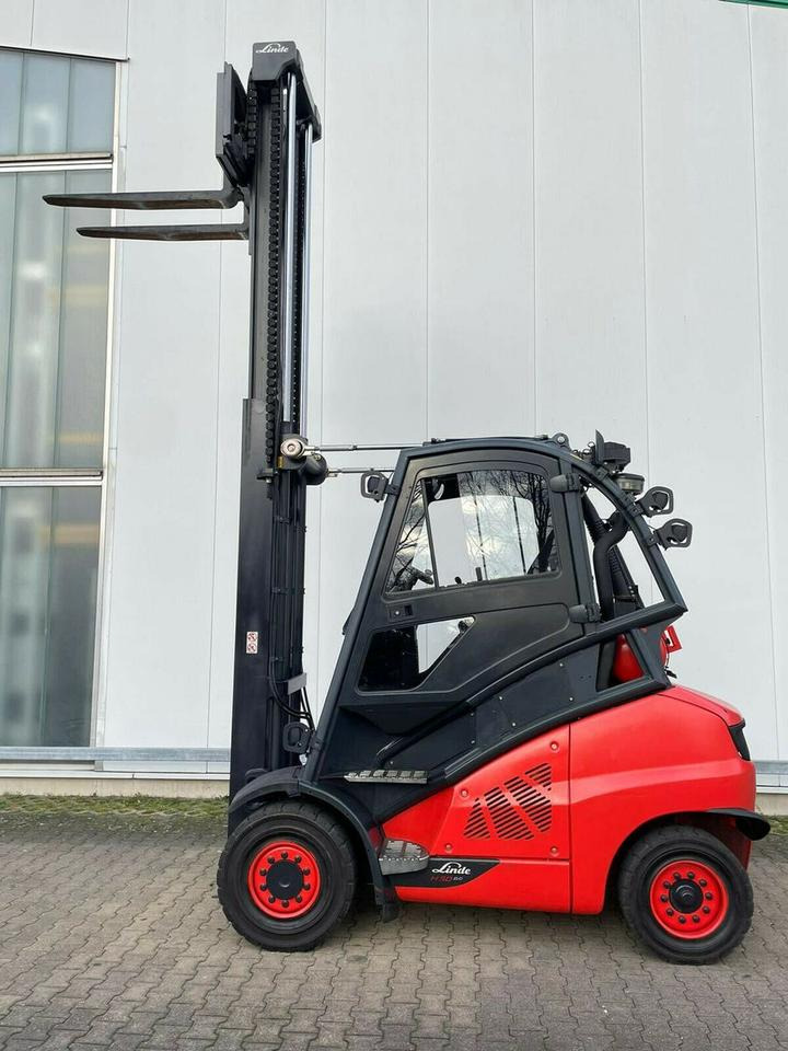 Linde Linde H 50 T - 7.390 h - Seitenschieber/Zinken neu - - LPG heftruck: afbeelding 5 Linde Linde H 50 T - 7.390 h - Seitenschieber/Zinken neu - - LPG heftruck: afbeelding 5