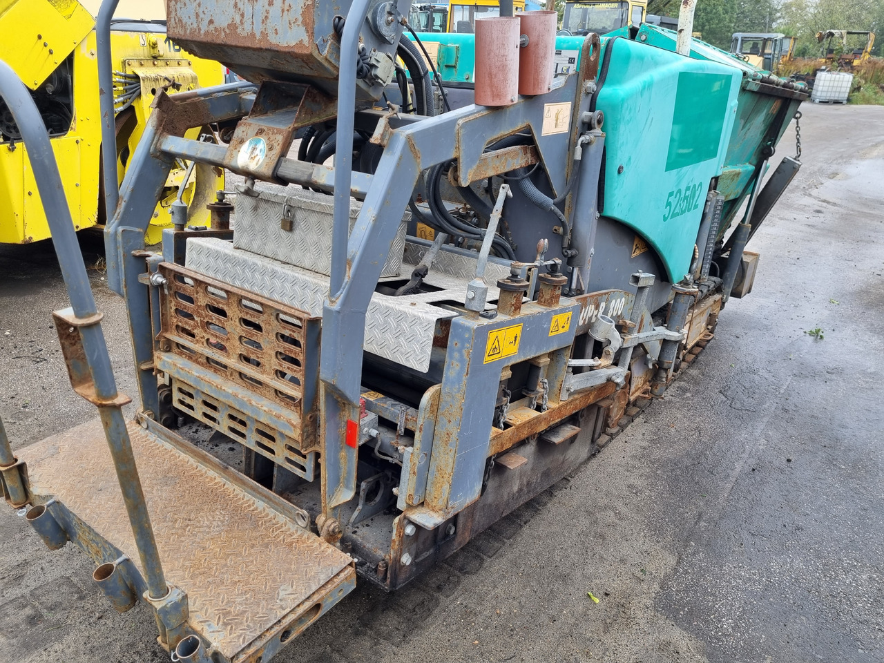 VÖGELE SUPER 800 - Asfaltafwerkmachine: afbeelding 2 VÖGELE SUPER 800 - Asfaltafwerkmachine: afbeelding 2