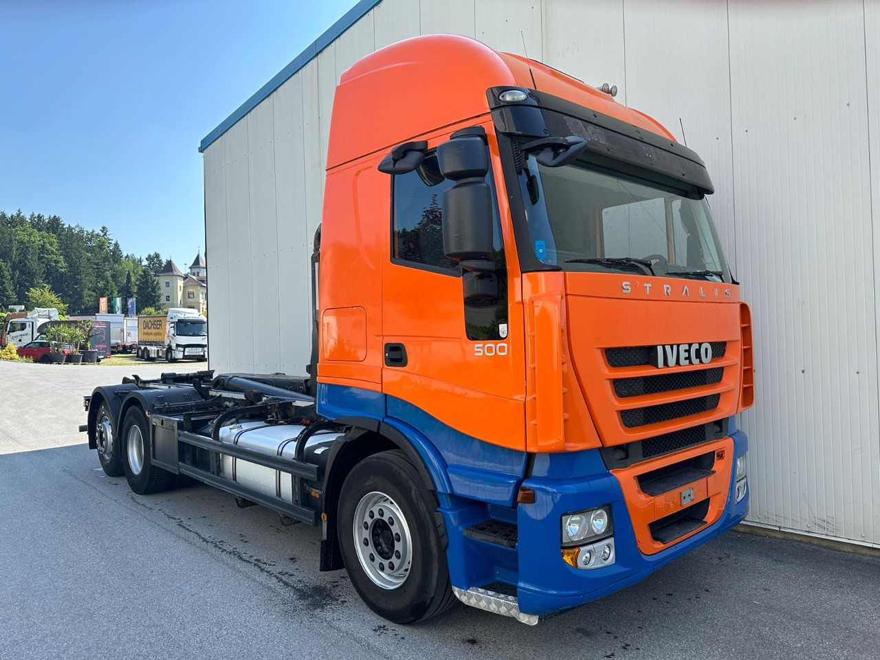 Iveco Stralis 500EEV 20T Meiller Lenkachse Retarder - Haakarmsysteem vrachtwagen: afbeelding 2 Iveco Stralis 500EEV 20T Meiller Lenkachse Retarder - Haakarmsysteem vrachtwagen: afbeelding 2