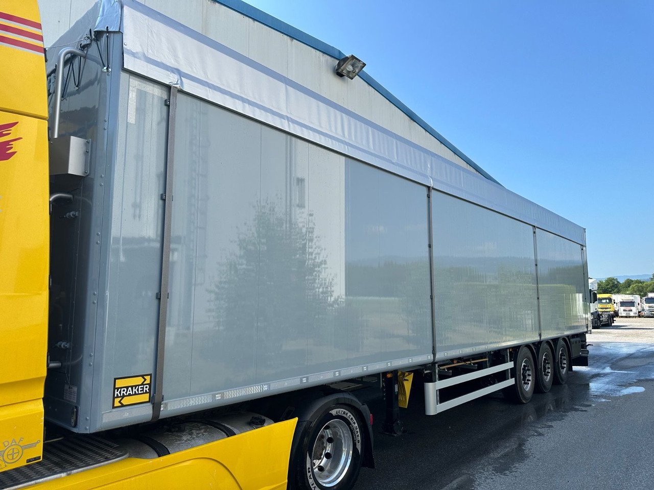 Kraker CF-200ZL Lift 92m³ - Schuifvloer oplegger: afbeelding 1 Kraker CF-200ZL Lift 92m³ - Schuifvloer oplegger: afbeelding 1