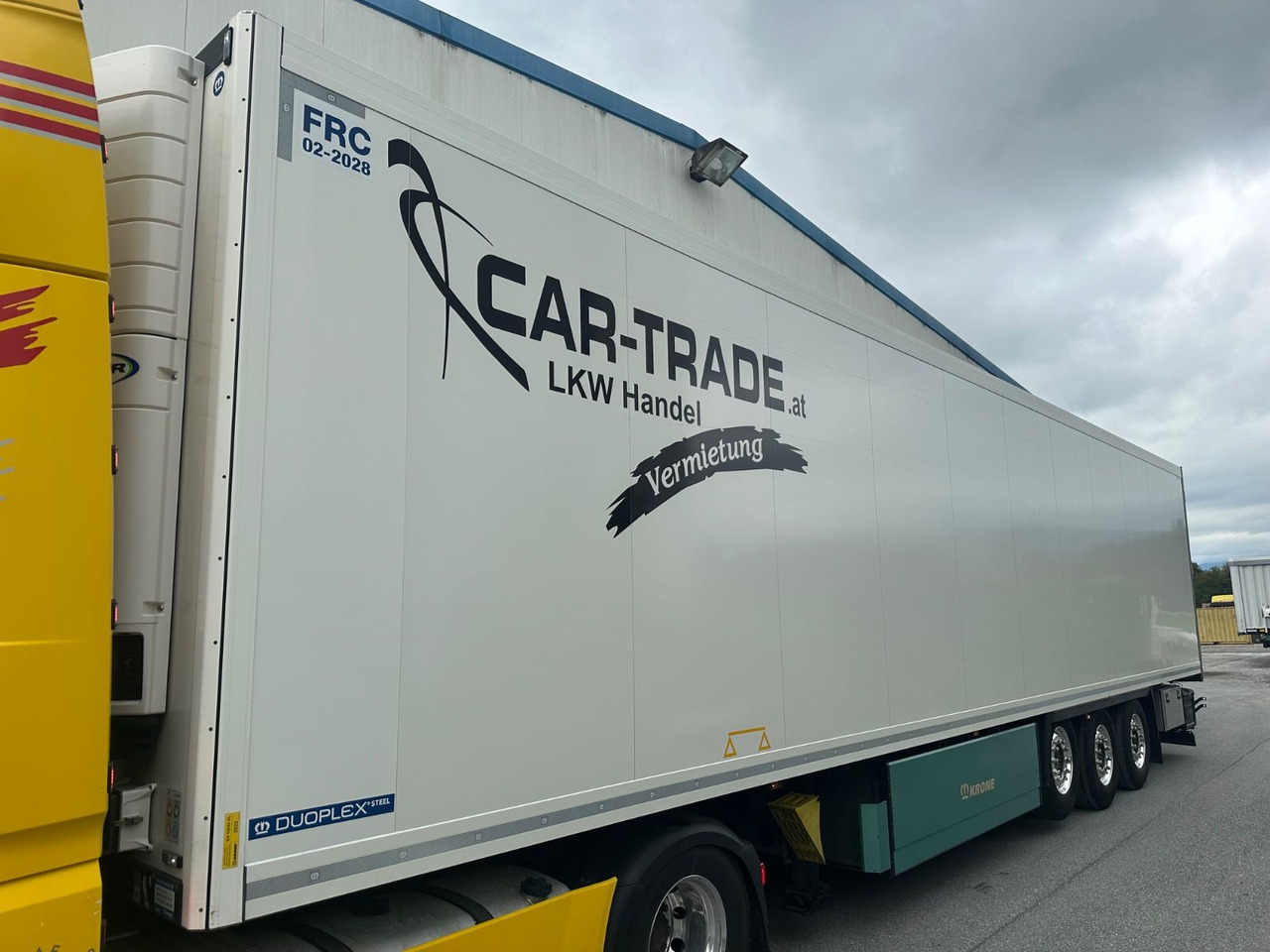 Krone SDR 27 Vector 1550 Doppelstock/Blumenbreit - Gesloten oplegger: afbeelding 1 Krone SDR 27 Vector 1550 Doppelstock/Blumenbreit - Gesloten oplegger: afbeelding 1