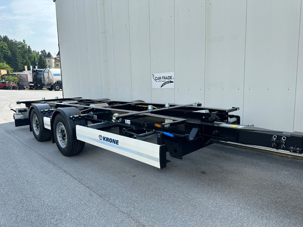 Krone ZZW 18elE10 Tadem BPW Maxi Krone ZZW 18elE10 Tadem BPW Maxi - Containertransporter/ Wissellaadbak aanhangwagen: afbeelding 2 Krone ZZW 18elE10 Tadem BPW Maxi Krone ZZW 18elE10 Tadem BPW Maxi - Containertransporter/ Wissellaadbak aanhangwagen: afbeelding 2