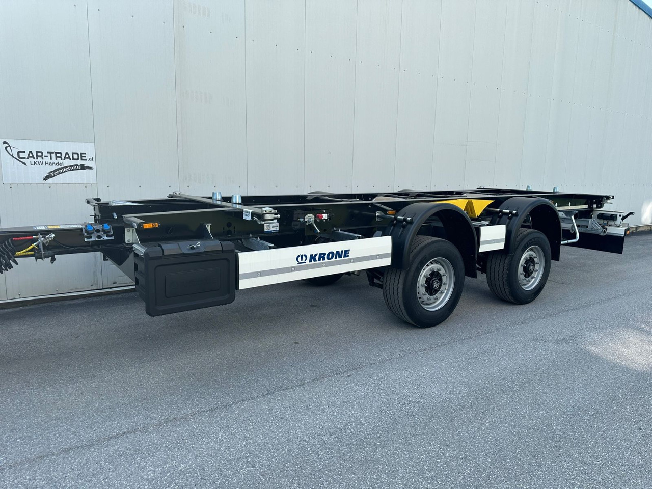 Krone ZZW 18elE10 Tadem BPW Maxi Krone ZZW 18elE10 Tadem BPW Maxi - Containertransporter/ Wissellaadbak aanhangwagen: afbeelding 4 Krone ZZW 18elE10 Tadem BPW Maxi Krone ZZW 18elE10 Tadem BPW Maxi - Containertransporter/ Wissellaadbak aanhangwagen: afbeelding 4