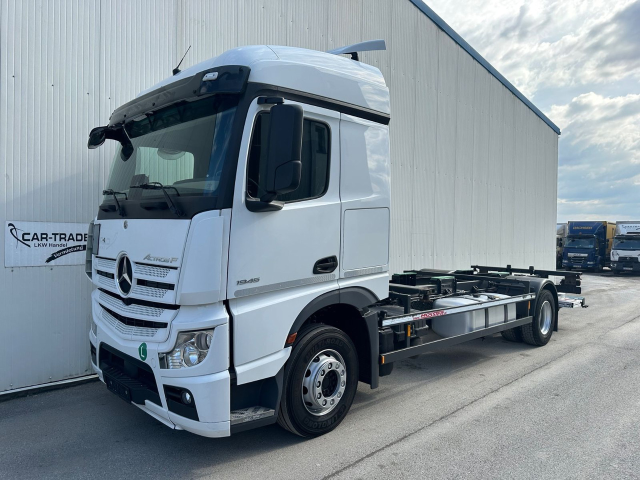 Mercedes-Benz Actros 1945 Standard 2T LBW - Containertransporter/ Wissellaadbak vrachtwagen: afbeelding 1 Mercedes-Benz Actros 1945 Standard 2T LBW - Containertransporter/ Wissellaadbak vrachtwagen: afbeelding 1