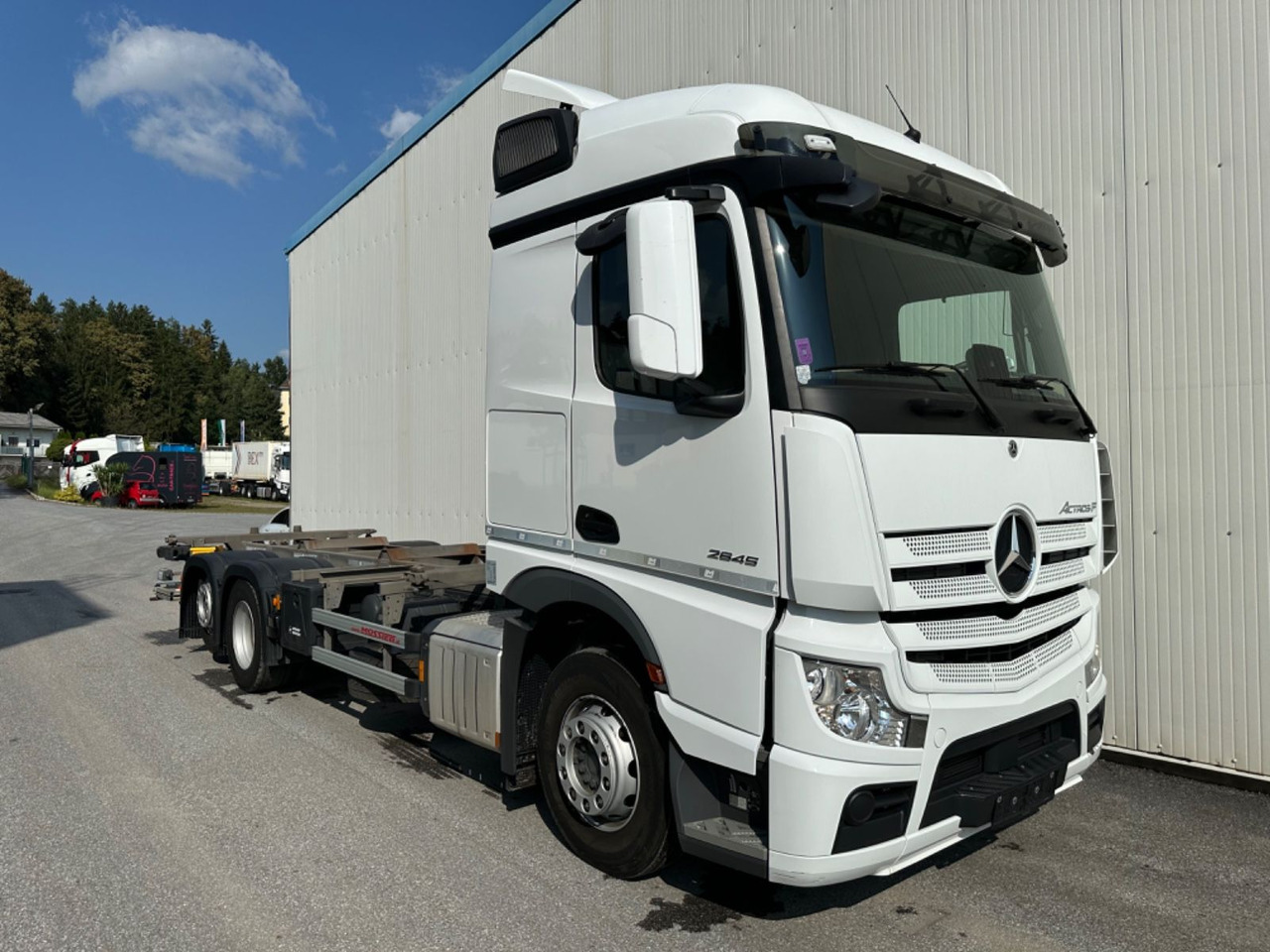 Mercedes-Benz Actros 2545 2T LBW - Containertransporter/ Wissellaadbak vrachtwagen: afbeelding 2 Mercedes-Benz Actros 2545 2T LBW - Containertransporter/ Wissellaadbak vrachtwagen: afbeelding 2