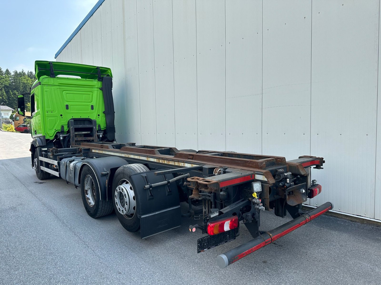 Mercedes-Benz Actros 2748 Wiesel Mafi Telberg - Containertransporter/ Wissellaadbak vrachtwagen, Kraanwagen: afbeelding 4 Mercedes-Benz Actros 2748 Wiesel Mafi Telberg - Containertransporter/ Wissellaadbak vrachtwagen, Kraanwagen: afbeelding 4