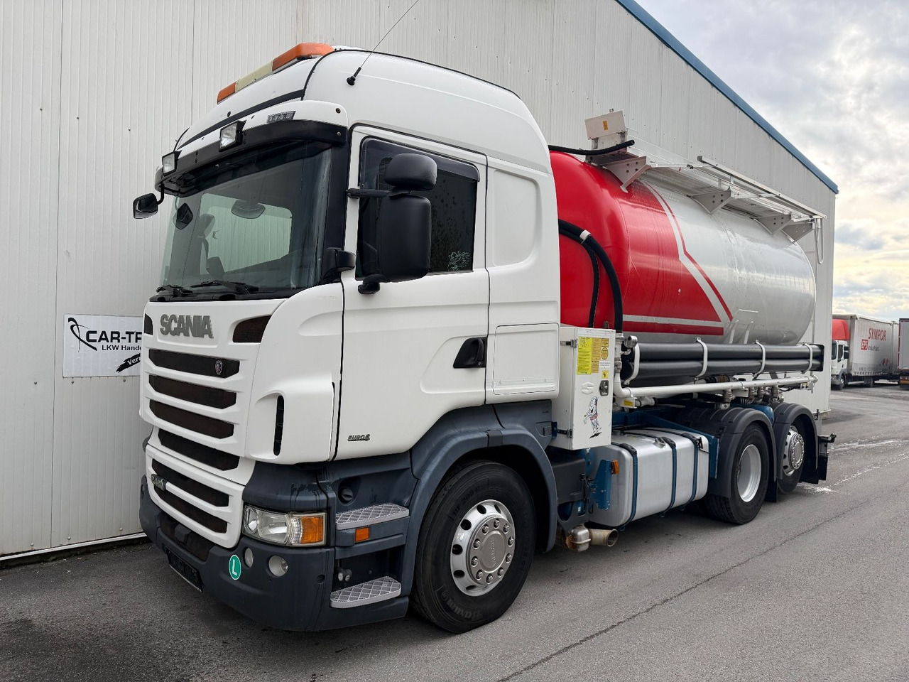 Scania R 480 Opticruise Highline Retarder PTO Standklim - Vacuümwagen: afbeelding 1 Scania R 480 Opticruise Highline Retarder PTO Standklim - Vacuümwagen: afbeelding 1