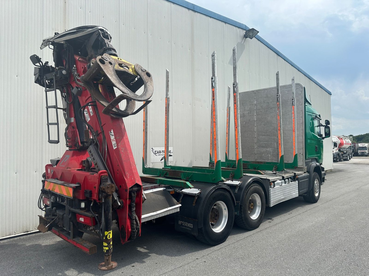 Scania R 580 V8 Penz Kran 2x Telespok - Houttransport, Kraanwagen: afbeelding 3 Scania R 580 V8 Penz Kran 2x Telespok - Houttransport, Kraanwagen: afbeelding 3
