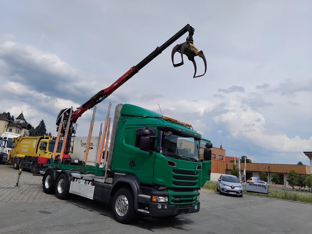 Scania R 580 V8 Penz Kran 2x Telespok - Houttransport, Kraanwagen: afbeelding 5 Scania R 580 V8 Penz Kran 2x Telespok - Houttransport, Kraanwagen: afbeelding 5