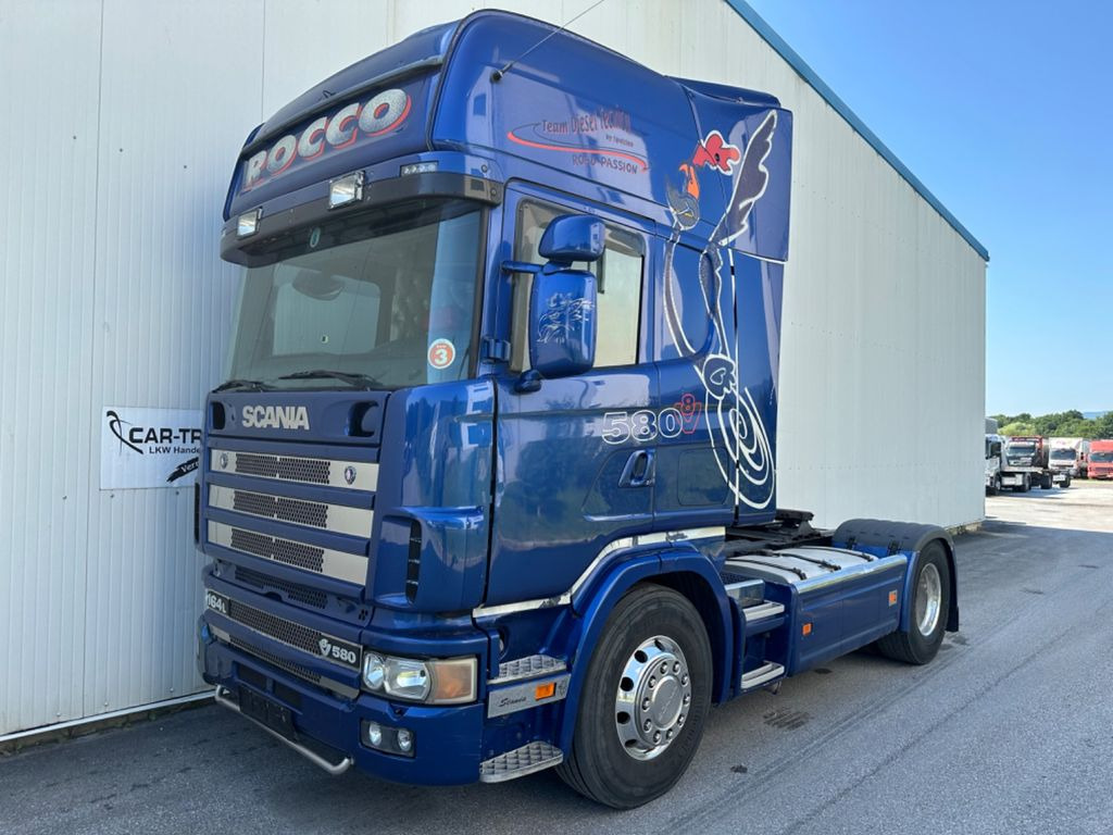 Scania 164 580 Topline Retarder Scania 164 580 Topline Retarder - Trekker: afbeelding 1 Scania 164 580 Topline Retarder Scania 164 580 Topline Retarder - Trekker: afbeelding 1