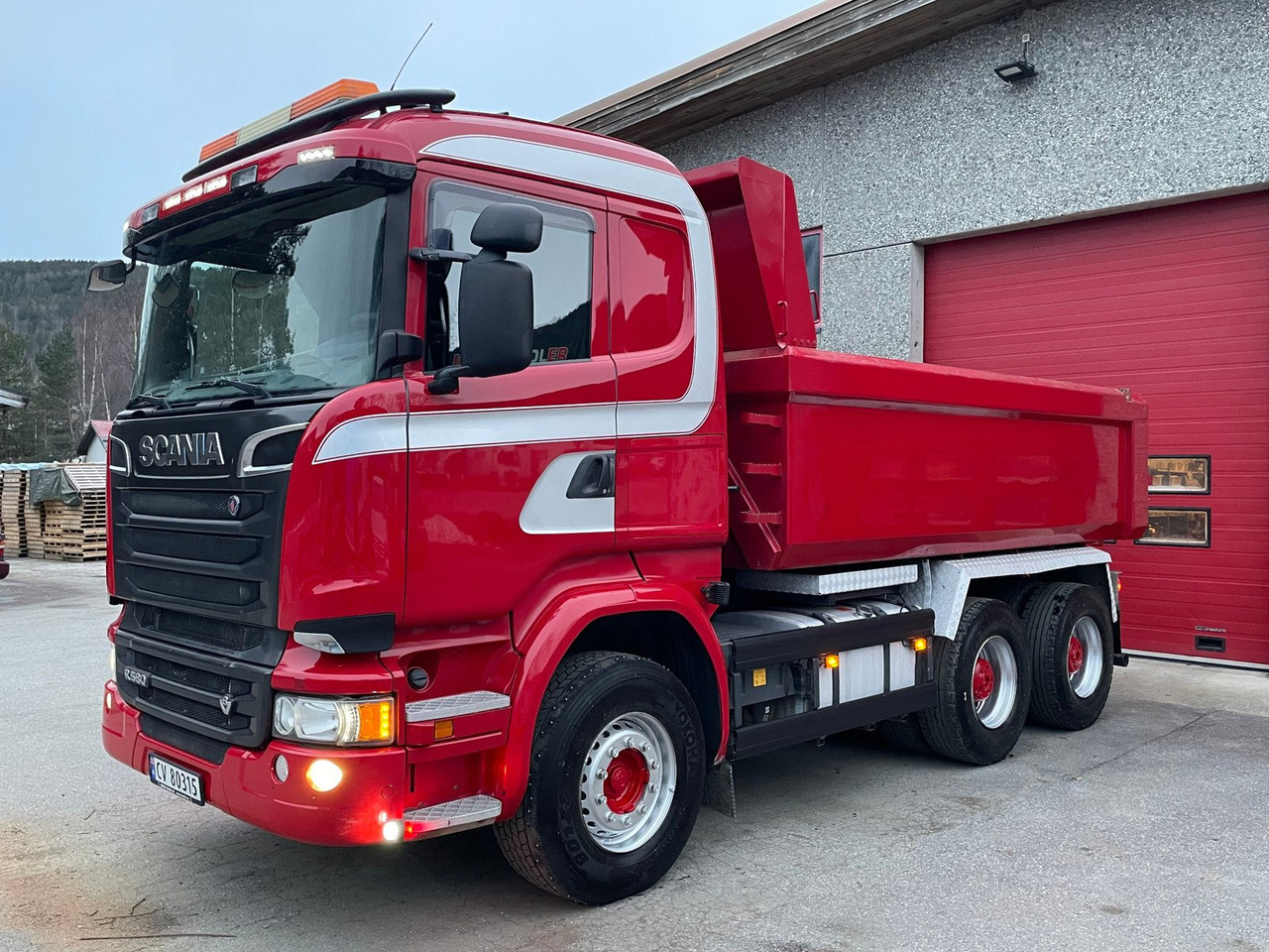 SCANIA R580 - Kipper vrachtwagen: afbeelding 1 SCANIA R580 - Kipper vrachtwagen: afbeelding 1