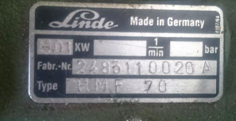 SILNIK HYDRAULICZNY LINDE HMF-70 - Hydraulica: afbeelding 2 SILNIK HYDRAULICZNY LINDE HMF-70 - Hydraulica: afbeelding 2