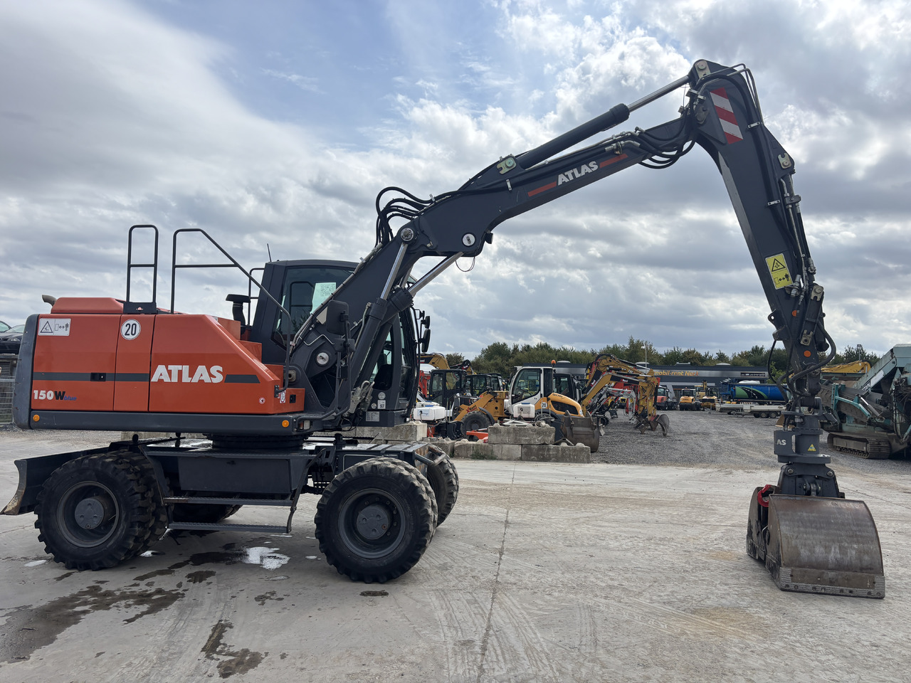 ATLAS 150 W - Mobiele graafmachine: afbeelding 3 ATLAS 150 W - Mobiele graafmachine: afbeelding 3