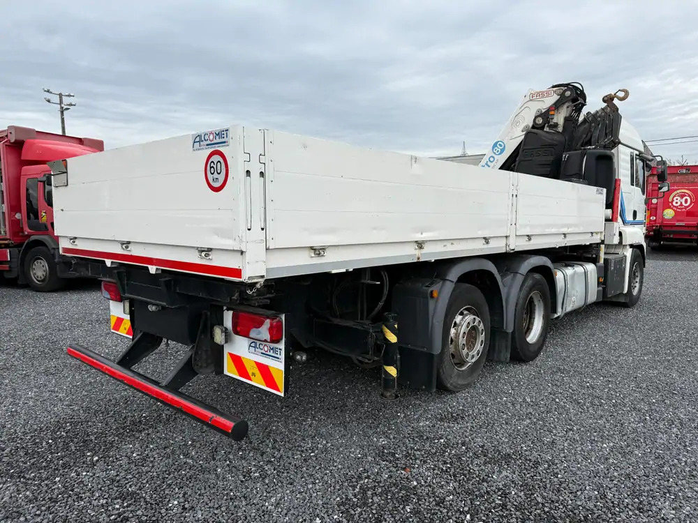 MAN TGA 26.400 *FASSI 31 TM*6EXTENSIONS*WINCH*REMOTE*BDF BOX - Vrachtwagen met open laadbak, Kraanwagen: afbeelding 5 MAN TGA 26.400 *FASSI 31 TM*6EXTENSIONS*WINCH*REMOTE*BDF BOX - Vrachtwagen met open laadbak, Kraanwagen: afbeelding 5