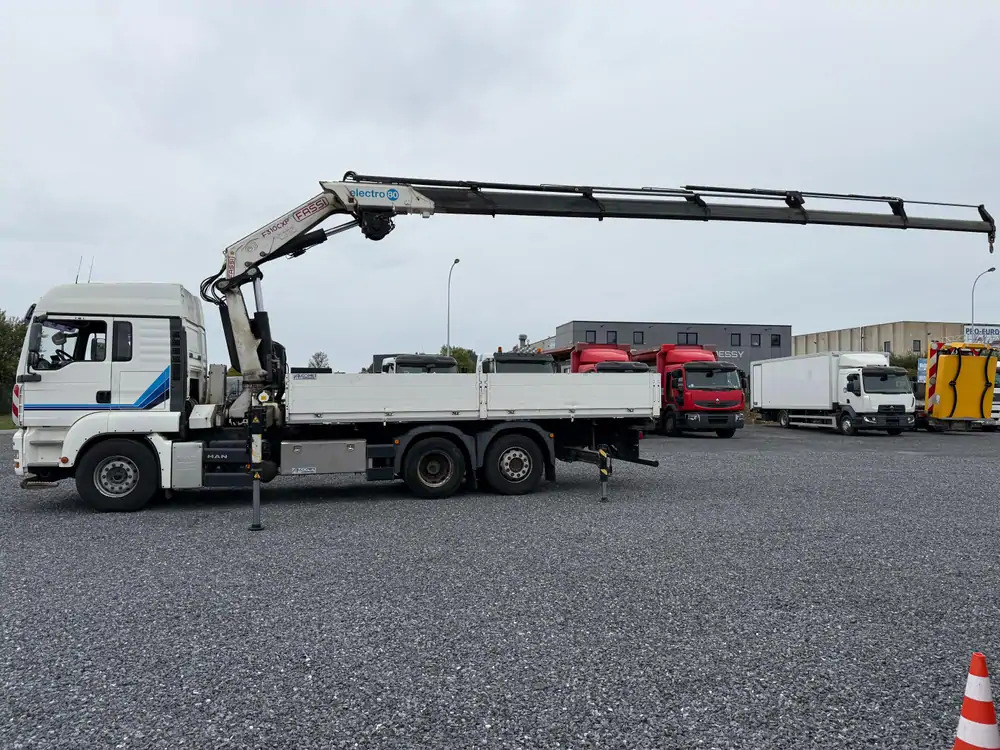 MAN TGA 26.400 *FASSI 31 TM*6EXTENSIONS*WINCH*REMOTE*BDF BOX - Vrachtwagen met open laadbak, Kraanwagen: afbeelding 3 MAN TGA 26.400 *FASSI 31 TM*6EXTENSIONS*WINCH*REMOTE*BDF BOX - Vrachtwagen met open laadbak, Kraanwagen: afbeelding 3