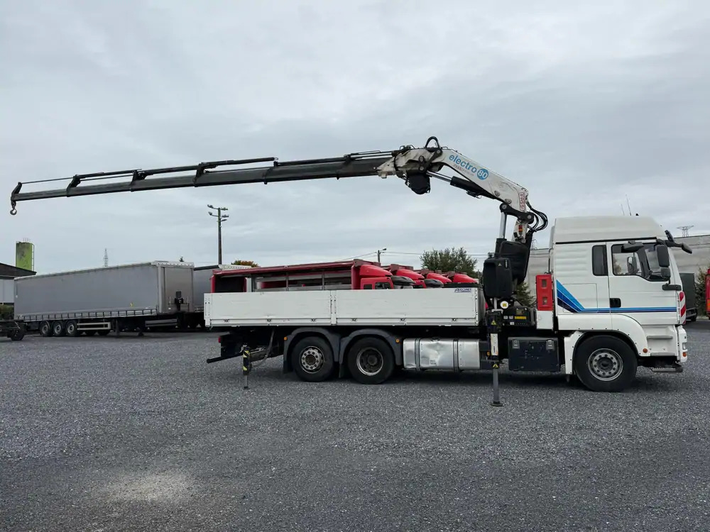 MAN TGA 26.400 *FASSI 31 TM*6EXTENSIONS*WINCH*REMOTE*BDF BOX - Vrachtwagen met open laadbak, Kraanwagen: afbeelding 4 MAN TGA 26.400 *FASSI 31 TM*6EXTENSIONS*WINCH*REMOTE*BDF BOX - Vrachtwagen met open laadbak, Kraanwagen: afbeelding 4