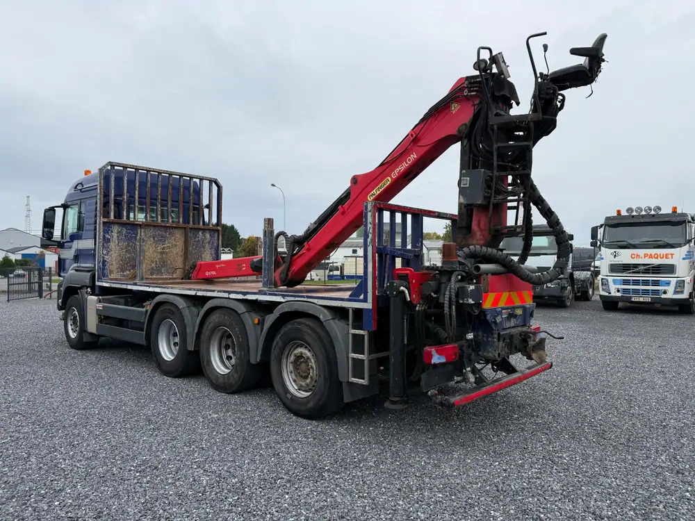 MAN TGS 35.440 *Epsilon Q170L*TRIDEM*Intarder - Vrachtwagen met open laadbak, Kraanwagen: afbeelding 3 MAN TGS 35.440 *Epsilon Q170L*TRIDEM*Intarder - Vrachtwagen met open laadbak, Kraanwagen: afbeelding 3