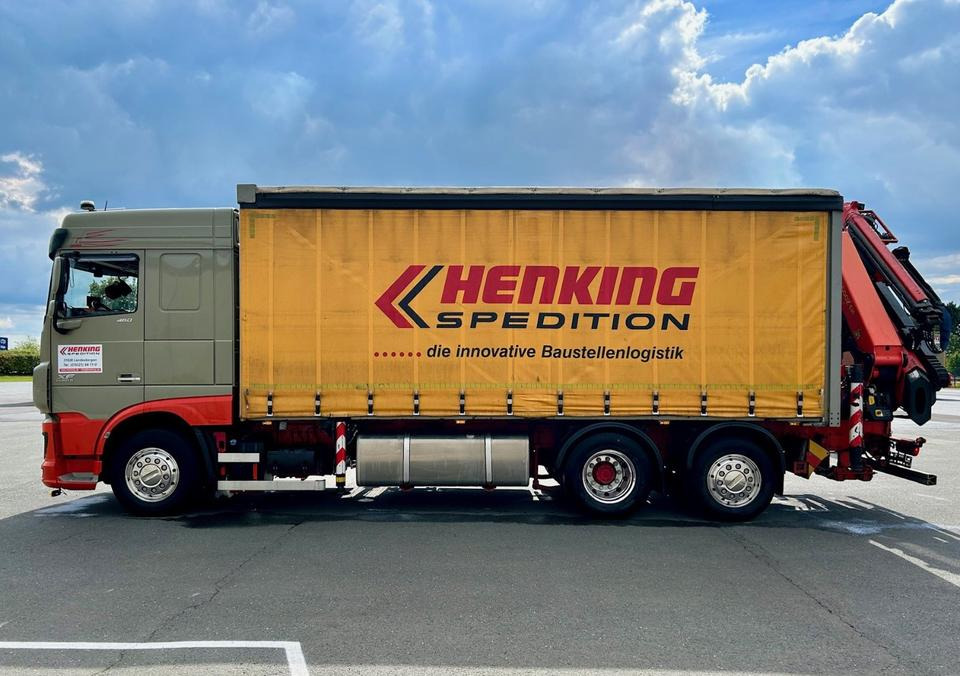 DAF DAF XF 460 FAN + PALFINGER + 16mtr + Lenkachse + EURO 6 - Schuifzeilen vrachtwagen, Kraanwagen: afbeelding 3 DAF DAF XF 460 FAN + PALFINGER + 16mtr + Lenkachse + EURO 6 - Schuifzeilen vrachtwagen, Kraanwagen: afbeelding 3