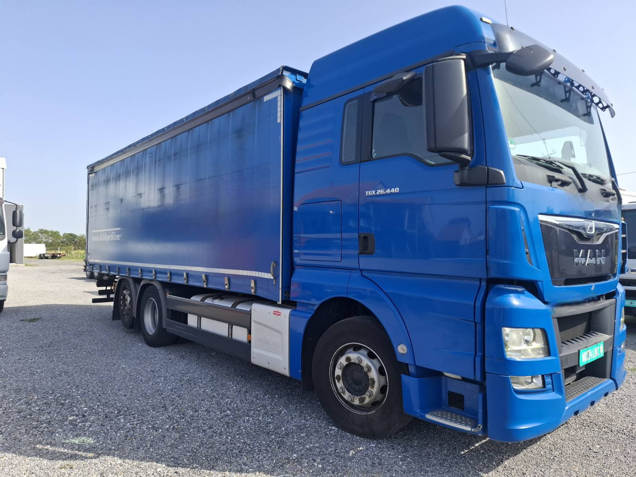 MAN TGX 26.440 E6 - Schuifzeilen vrachtwagen: afbeelding 1 MAN TGX 26.440 E6 - Schuifzeilen vrachtwagen: afbeelding 1