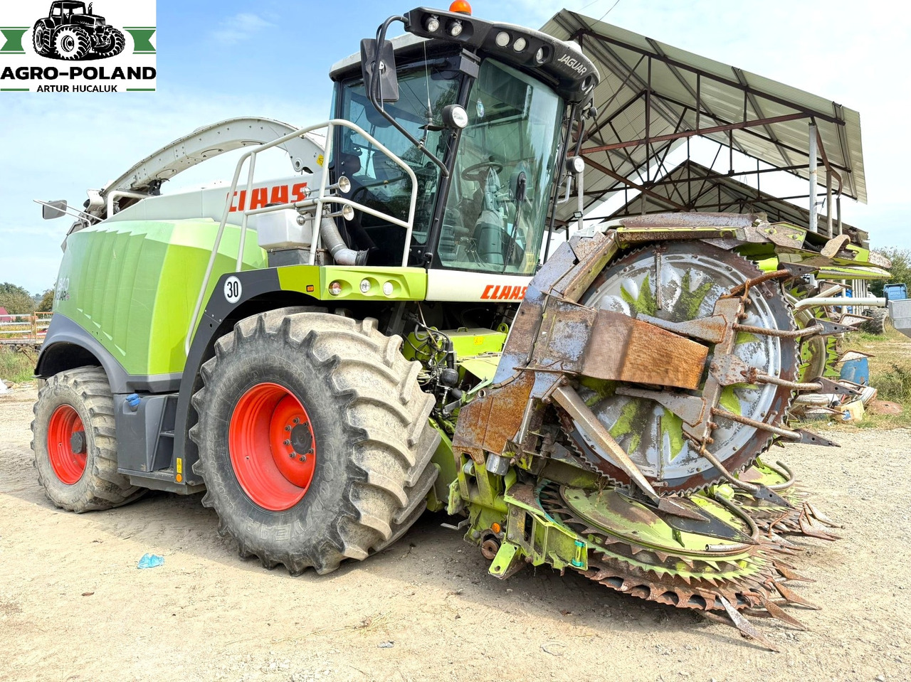 CLAAS JAGUAR 940 - 2014 ROK - 4X4 + ORBIS 600 + PU 300 - Hakselaar: afbeelding 3 CLAAS JAGUAR 940 - 2014 ROK - 4X4 + ORBIS 600 + PU 300 - Hakselaar: afbeelding 3