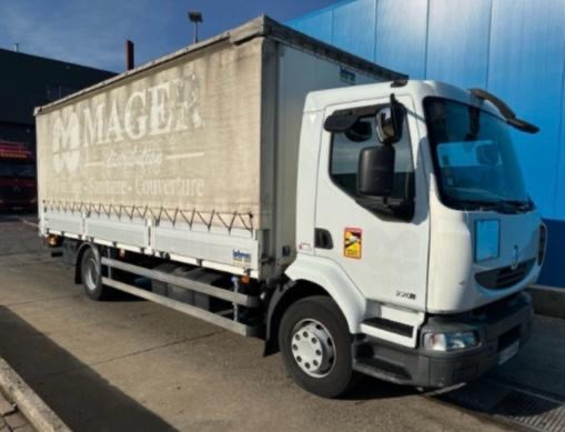 RENAULT midlum 14.220 - Schuifzeilen vrachtwagen: afbeelding 1 RENAULT midlum 14.220 - Schuifzeilen vrachtwagen: afbeelding 1