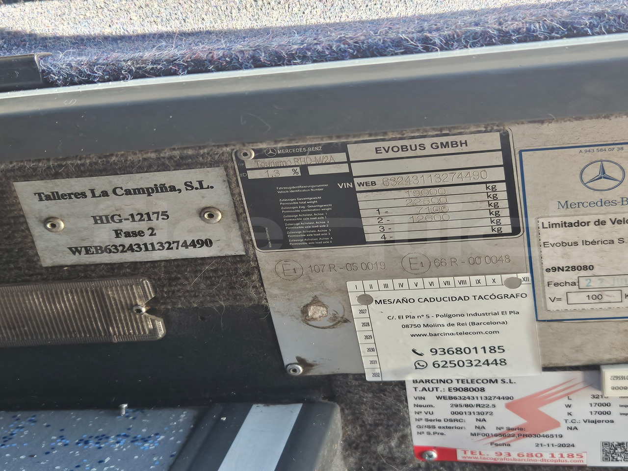 Leasing  Mercedes-Benz Tourismo Mercedes-Benz Tourismo: afbeelding 12 Leasing  Mercedes-Benz Tourismo Mercedes-Benz Tourismo: afbeelding 12