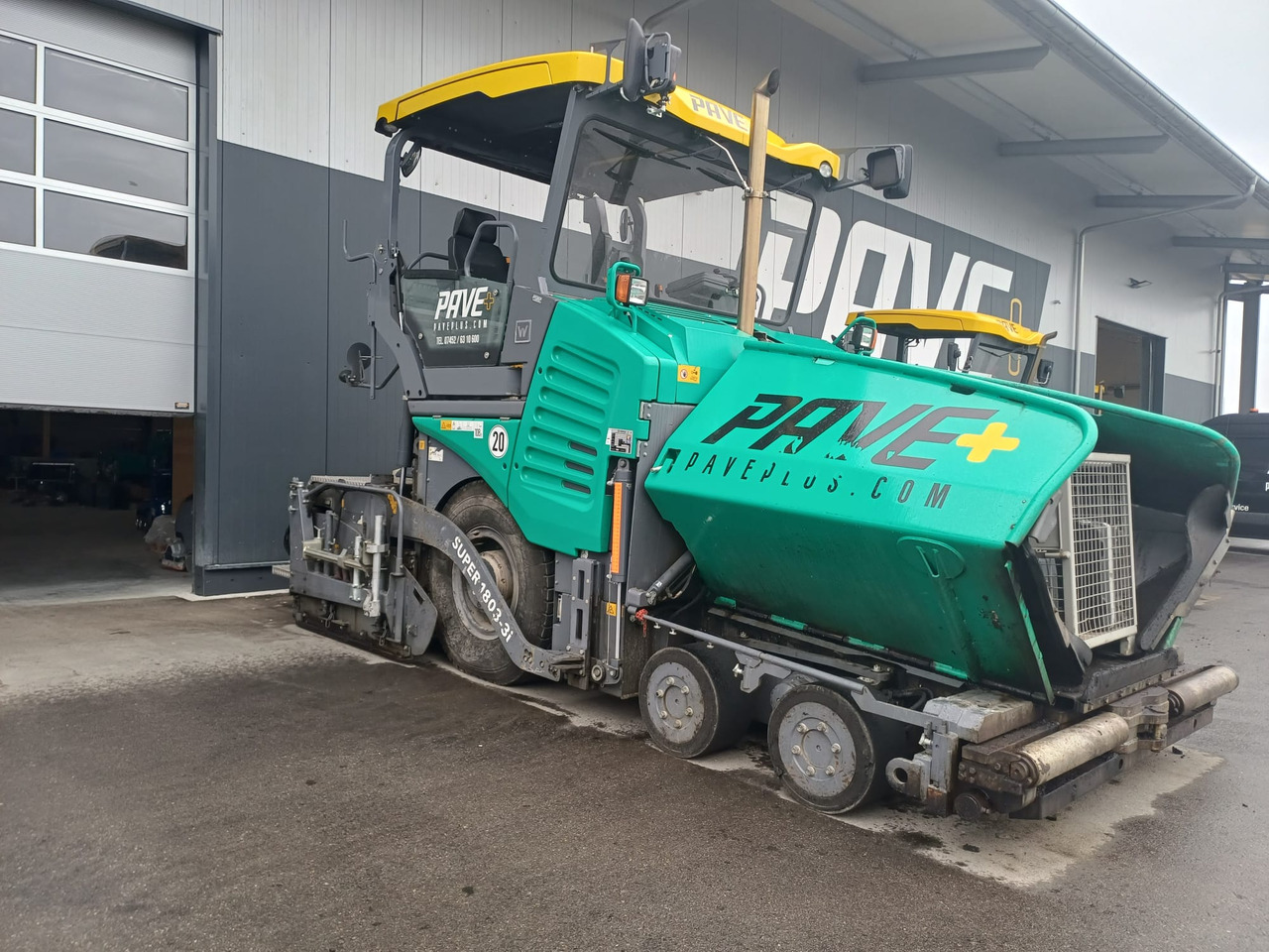 VÖGELE SUPER 1803-3i - Asfaltafwerkmachine: afbeelding 1 VÖGELE SUPER 1803-3i - Asfaltafwerkmachine: afbeelding 1