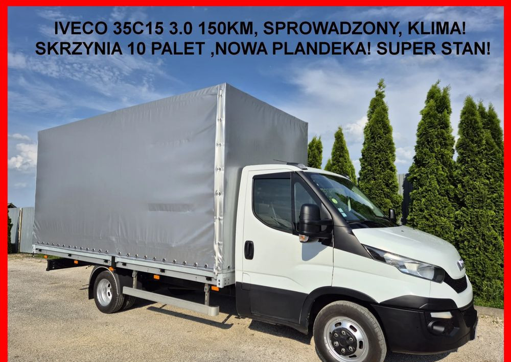 Iveco 35C15 3.0 150KM, Burto-Plandeka - Bestelwagen open laadbak: afbeelding 1 Iveco 35C15 3.0 150KM, Burto-Plandeka - Bestelwagen open laadbak: afbeelding 1