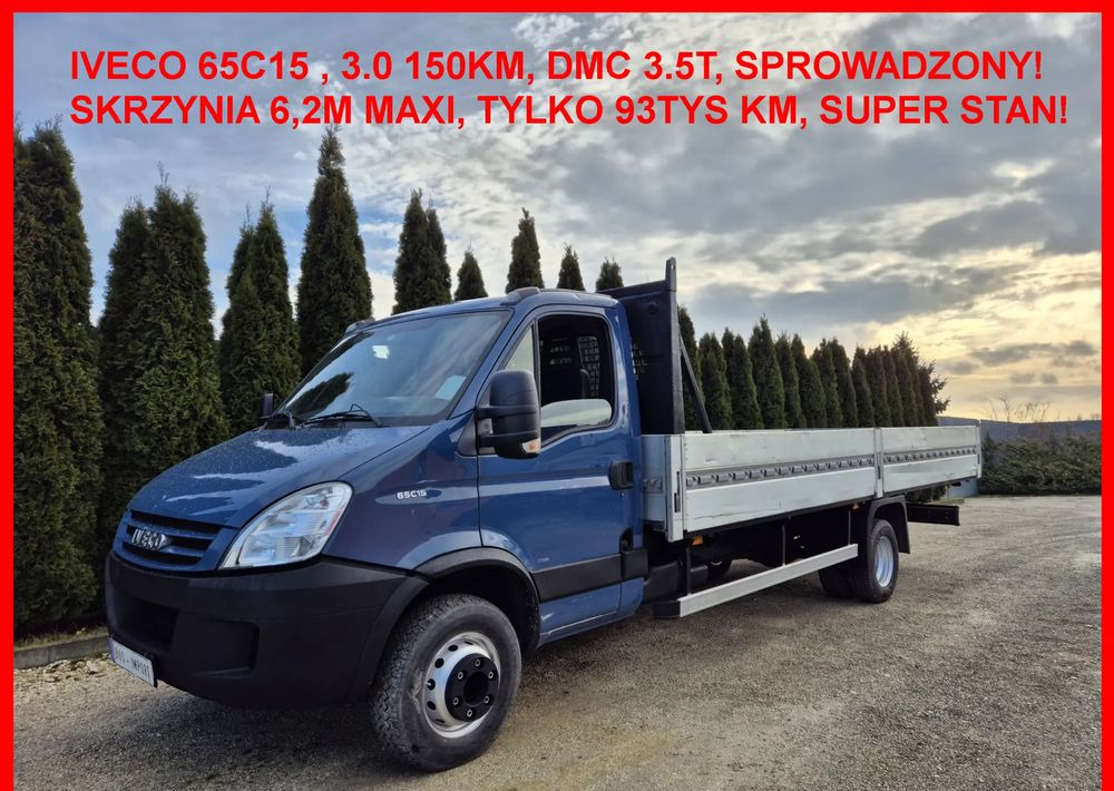 Iveco 65C15 3.0 150KM/ Skrzyniowy/ - Bestelwagen open laadbak: afbeelding 2 Iveco 65C15 3.0 150KM/ Skrzyniowy/ - Bestelwagen open laadbak: afbeelding 2