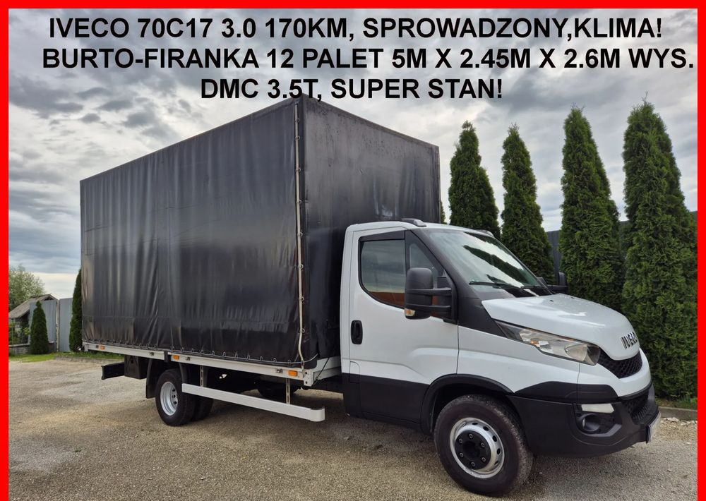 Iveco 70C17 3.0 170KM Skrzyniowy - Schuifzeilen bestelwagen: afbeelding 1 Iveco 70C17 3.0 170KM Skrzyniowy - Schuifzeilen bestelwagen: afbeelding 1