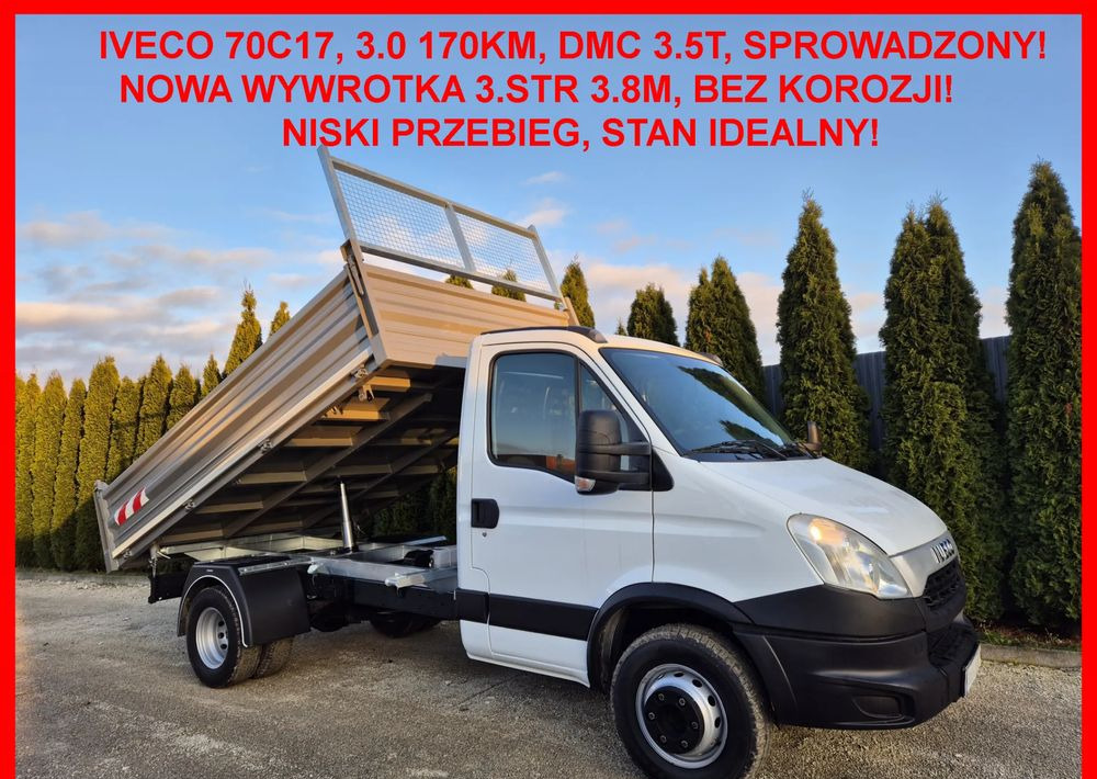 Iveco 70c17 3.0 170KM/ Nowy Kiper 3.8m/ - Kipper bestelwagen: afbeelding 1 Iveco 70c17 3.0 170KM/ Nowy Kiper 3.8m/ - Kipper bestelwagen: afbeelding 1