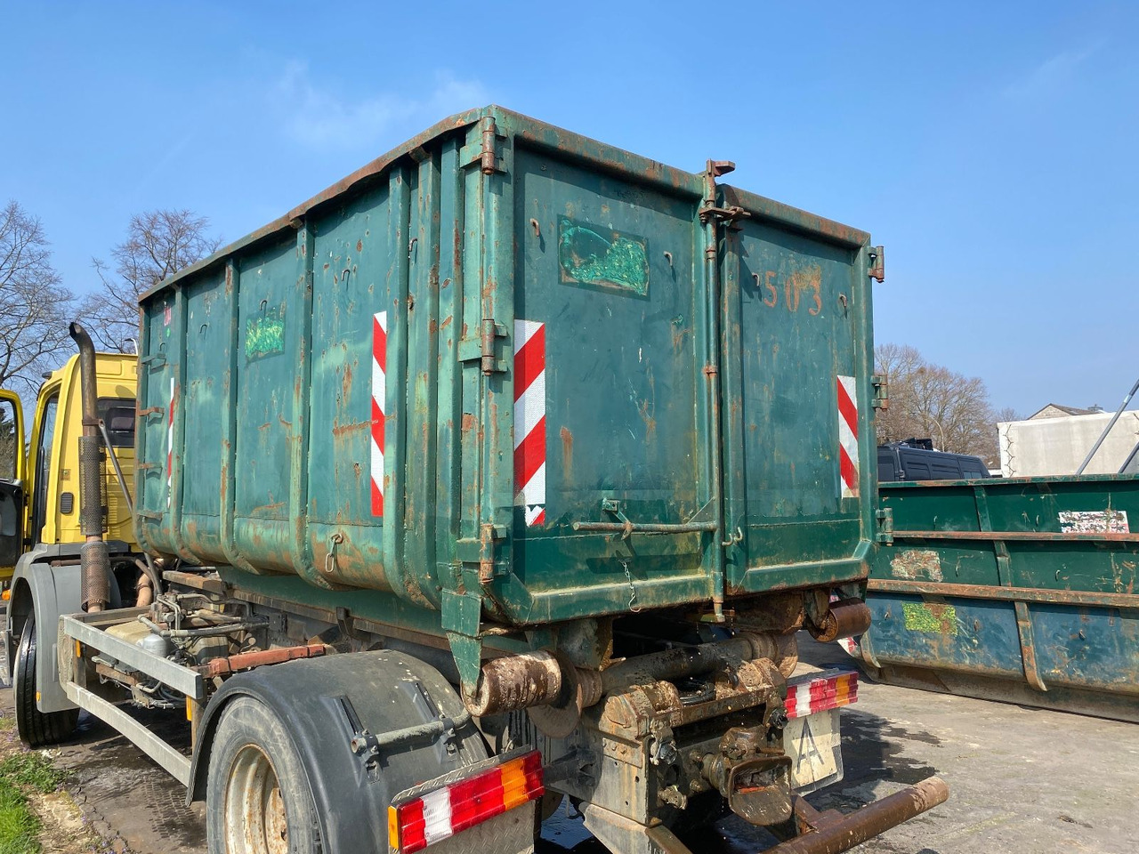 Hüllenkremer 10 cbm Stahlcontainer mit - Haakarm container: afbeelding 2 Hüllenkremer 10 cbm Stahlcontainer mit - Haakarm container: afbeelding 2