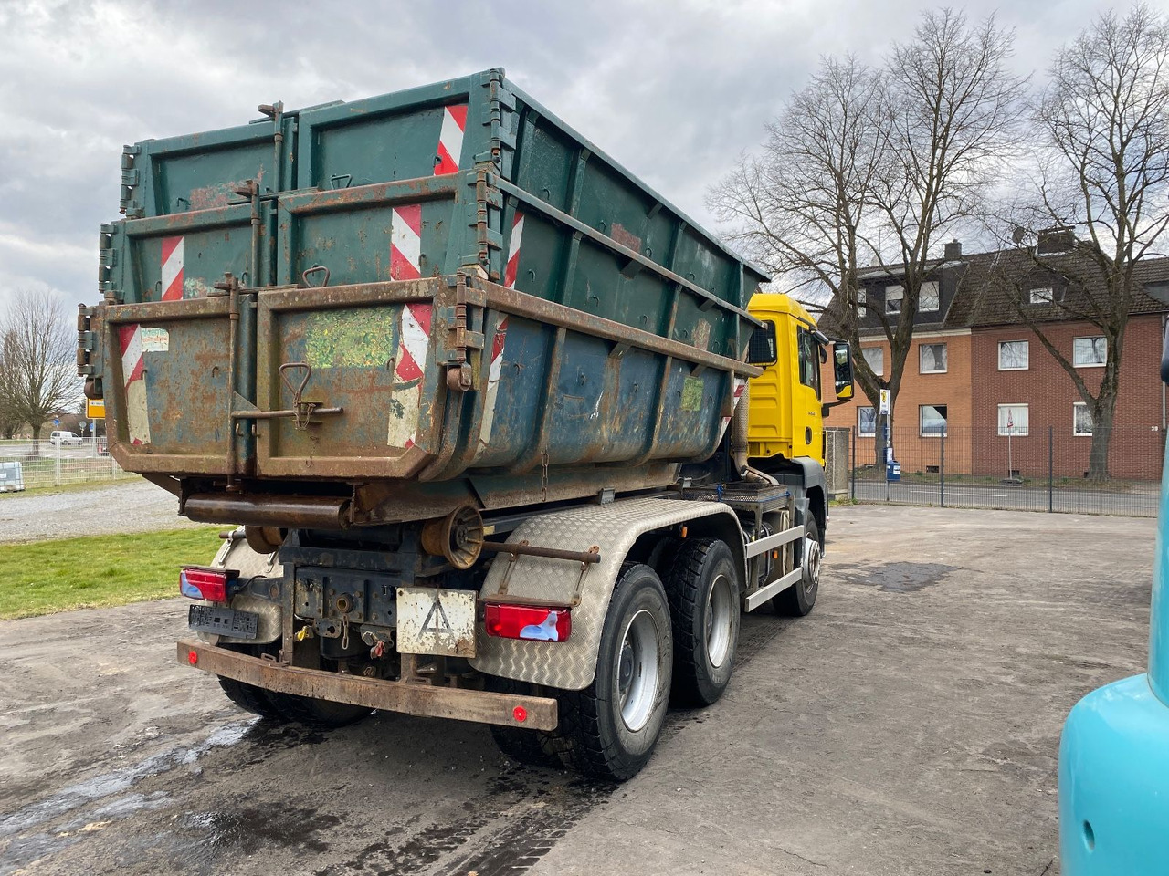 Hüllenkremer 6 cbm Stahlcontainer stapelbar - Haakarm container: afbeelding 2 Hüllenkremer 6 cbm Stahlcontainer stapelbar - Haakarm container: afbeelding 2