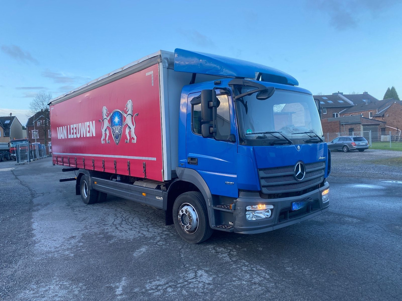 Mercedes-Benz 1221 Pritschenwagen /Rungen/Stahltransporte - Schuifzeilen vrachtwagen: afbeelding 1 Mercedes-Benz 1221 Pritschenwagen /Rungen/Stahltransporte - Schuifzeilen vrachtwagen: afbeelding 1
