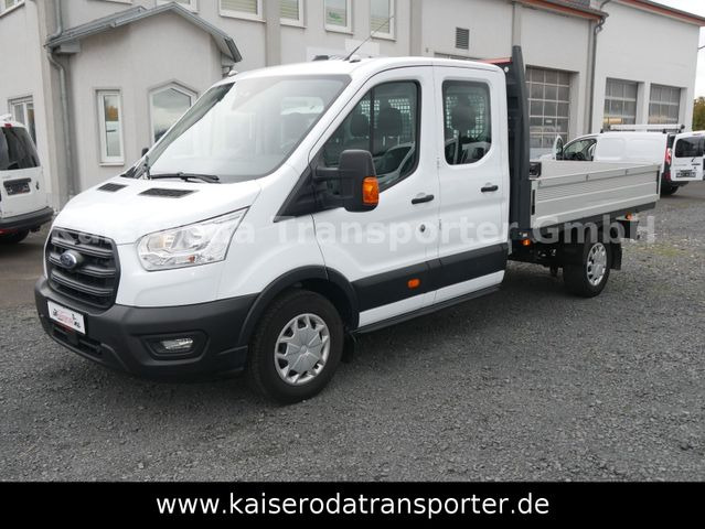 Ford Transit FT 350 L3 VA Pritsche DoKa Klima AHK - Bestelwagen open laadbak: afbeelding 1 Ford Transit FT 350 L3 VA Pritsche DoKa Klima AHK - Bestelwagen open laadbak: afbeelding 1