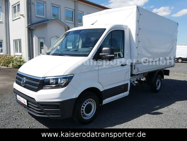 Volkswagen Crafter 35 TDI VA Einzelkabine Pritsche Plane - Schuifzeilen bestelwagen: afbeelding 1 Volkswagen Crafter 35 TDI VA Einzelkabine Pritsche Plane - Schuifzeilen bestelwagen: afbeelding 1