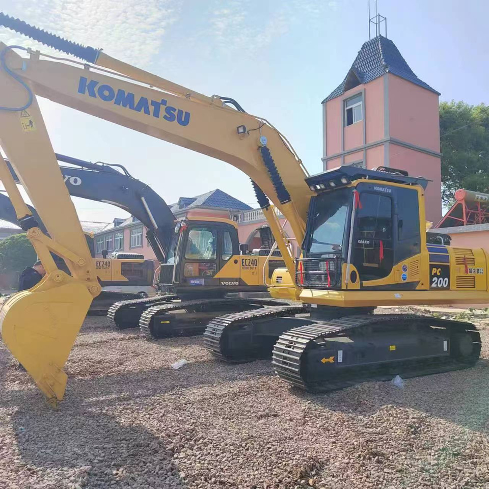 KOMATSU pc200-8N1 used japan brand crawler excavator - Rupsgraafmachine: afbeelding 2 KOMATSU pc200-8N1 used japan brand crawler excavator - Rupsgraafmachine: afbeelding 2