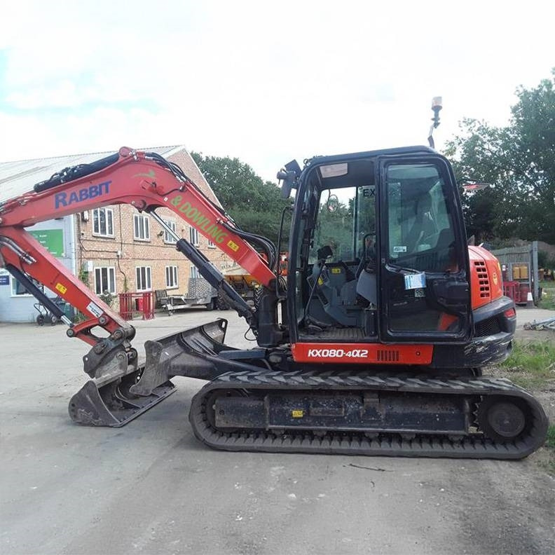 Kubota KX080-4a2 - Minigraafmachine: afbeelding 2 Kubota KX080-4a2 - Minigraafmachine: afbeelding 2