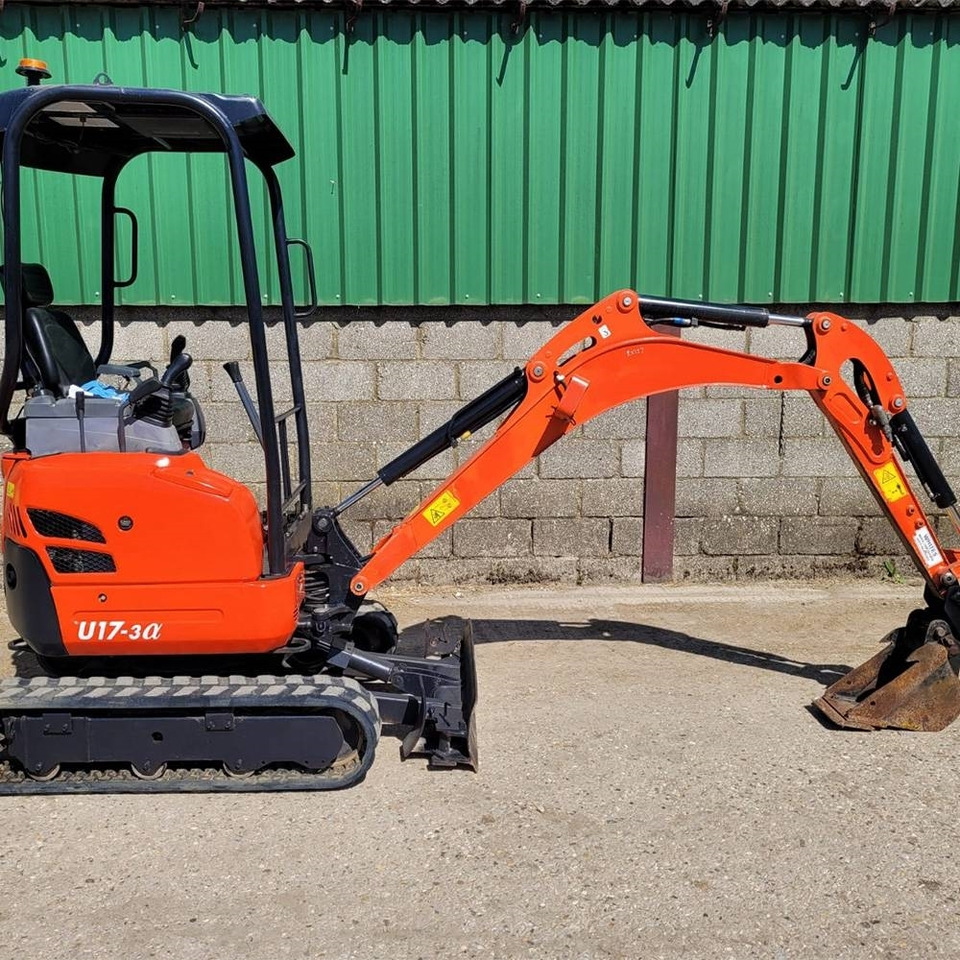 Kubota U17-3a - Minigraafmachine: afbeelding 1 Kubota U17-3a - Minigraafmachine: afbeelding 1
