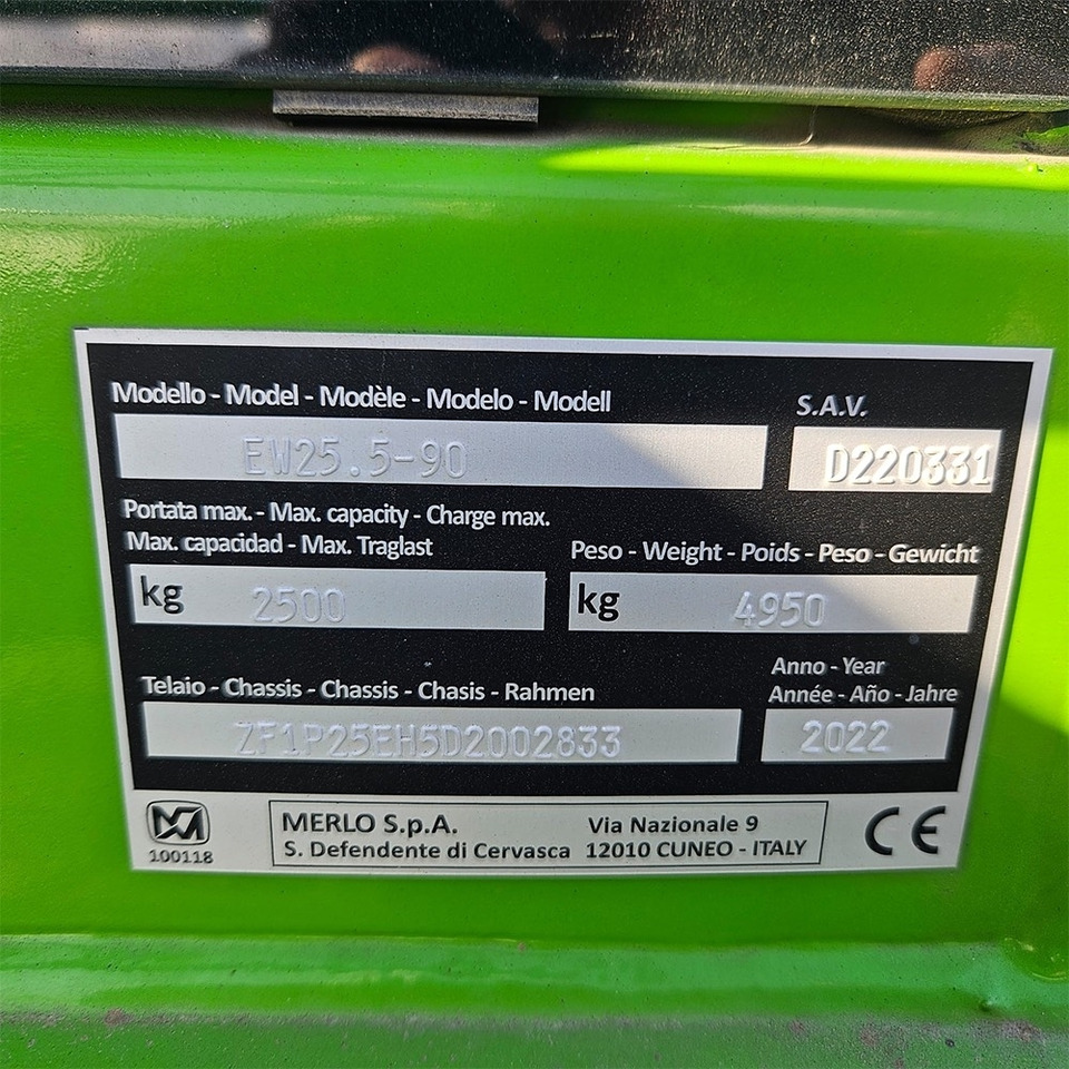 Merlo EW25.5 - Verreiker: afbeelding 4 Merlo EW25.5 - Verreiker: afbeelding 4