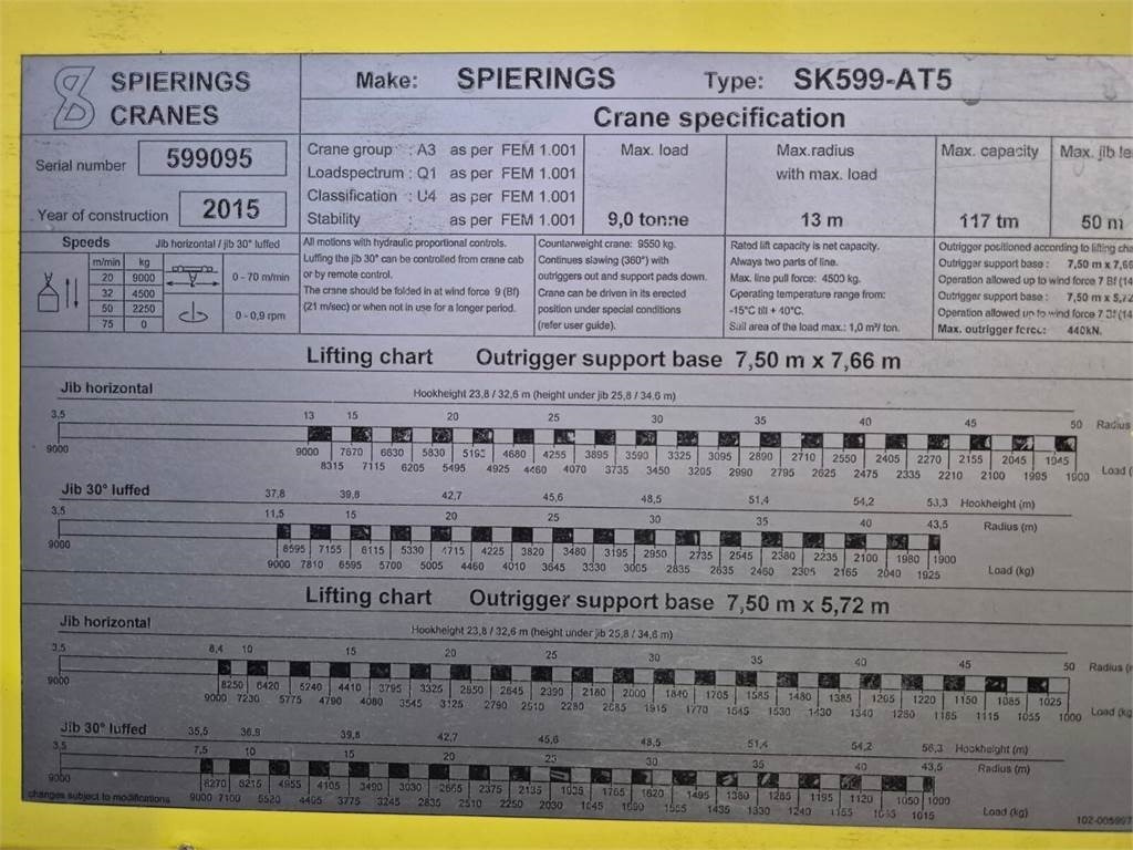 Spierings AT5 SK599 - Alle terrein kraan: afbeelding 4 Spierings AT5 SK599 - Alle terrein kraan: afbeelding 4