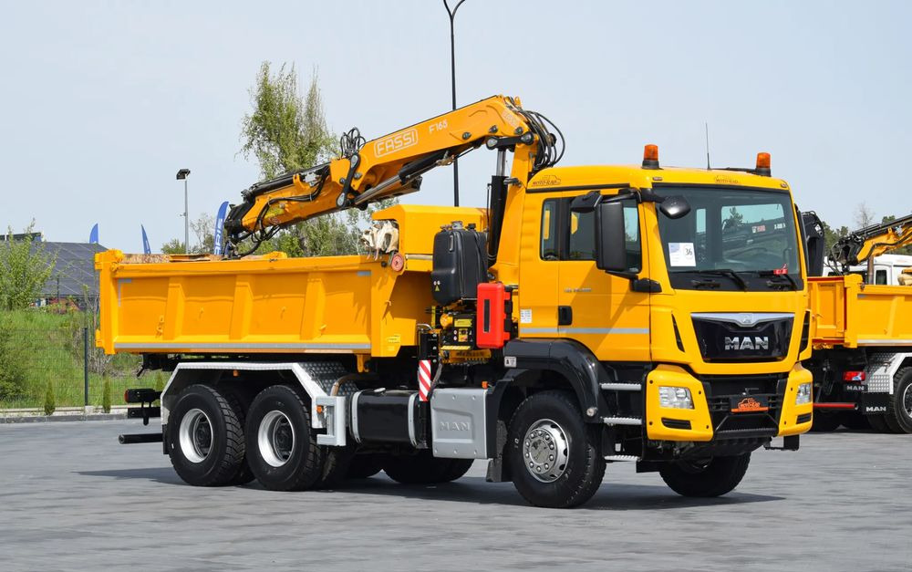 MAN TGS 26.400 / 6x4 / EURO 6 / UDT / HDS FASSI 165 / WYSUW x3 / ROTATOR / CHWYTAK / STEROWANIE RADIOWE / WZMOCNIONA RAMA / WYWROTKA / HYDROBURTA / AUTOMAT / 2017 / NOWE OPONY - 100% / NISKI PRZEBIEG - Andere machine: afbeelding 3 MAN TGS 26.400 / 6x4 / EURO 6 / UDT / HDS FASSI 165 / WYSUW x3 / ROTATOR / CHWYTAK / STEROWANIE RADIOWE / WZMOCNIONA RAMA / WYWROTKA / HYDROBURTA / AUTOMAT / 2017 / NOWE OPONY - 100% / NISKI PRZEBIEG - Andere machine: afbeelding 3